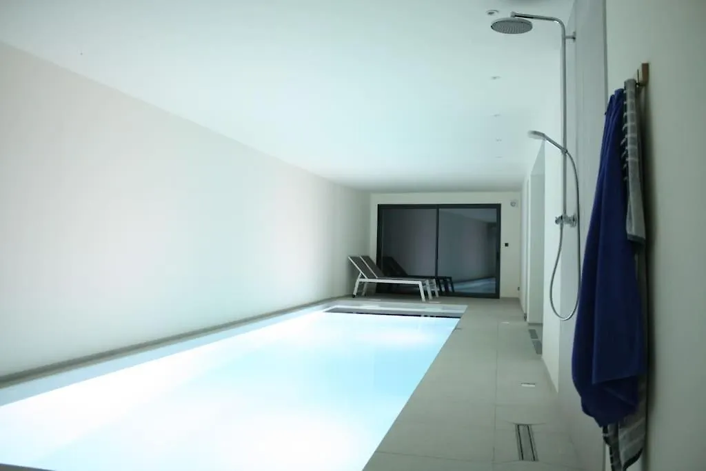 빌라 La Pointe Sur L'Eau - Vue Mer - Piscine Interieure 플루가스텔도울라스